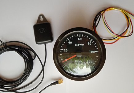 GPS Tachometer / Kilometerzähler 0-120 km/h