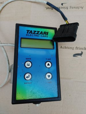 Diagnosegerät von Tazzari